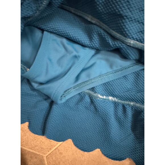 Susan Graver Size 16 Dark Teal 2-Piece Tankini Swim Set - Picture 4 of 5